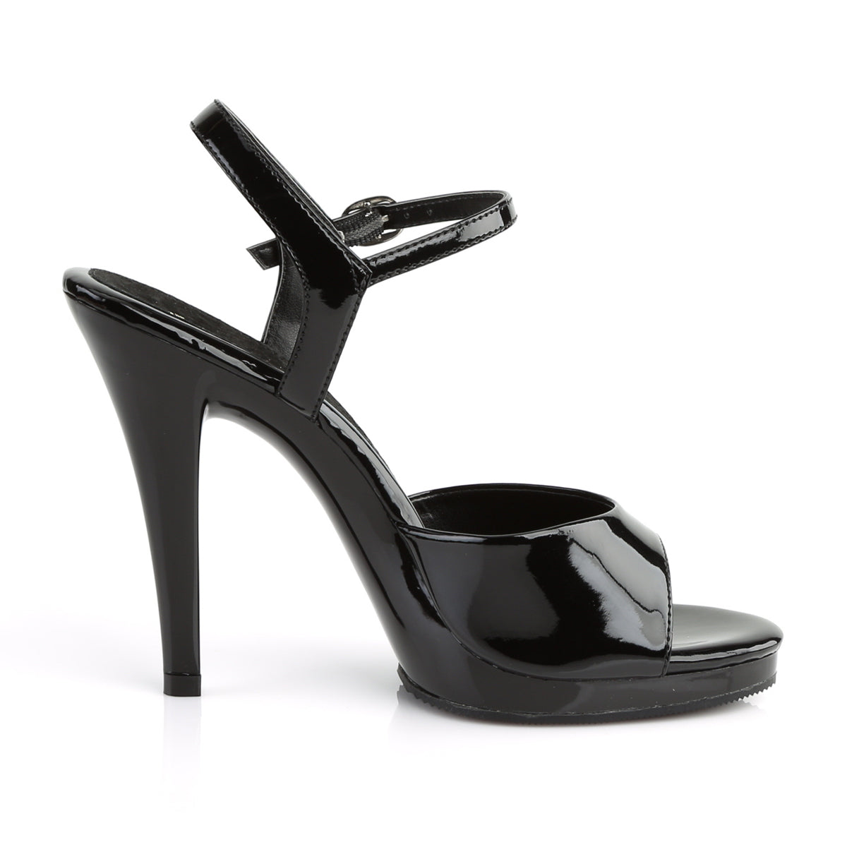 FLAIR-409 4 1/2" Heel, 1/2" PF Ankle Strap Sandal