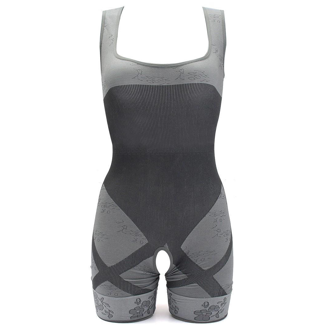 BAMBOO CHARCOAL MAGIC SLIM FULL BODY SHAPER WAIST CINCHER THIGH REDUCER SUIT