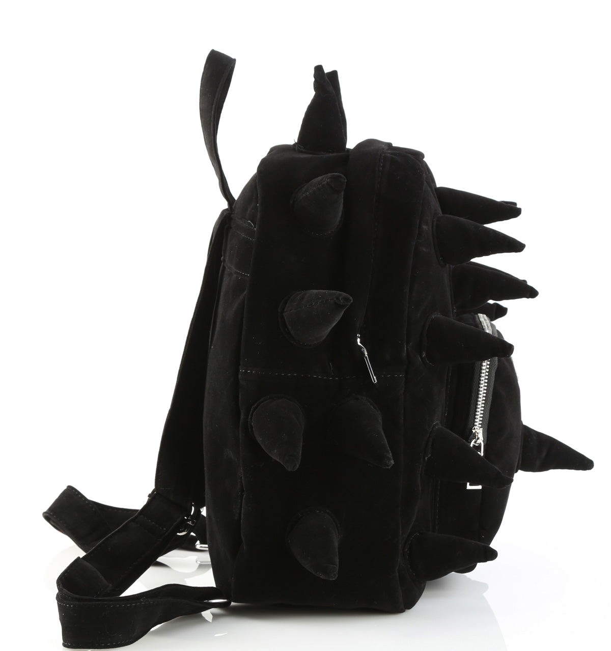 HB-113 Velvet Spiked Mini Backpack 28x33x13 cm
