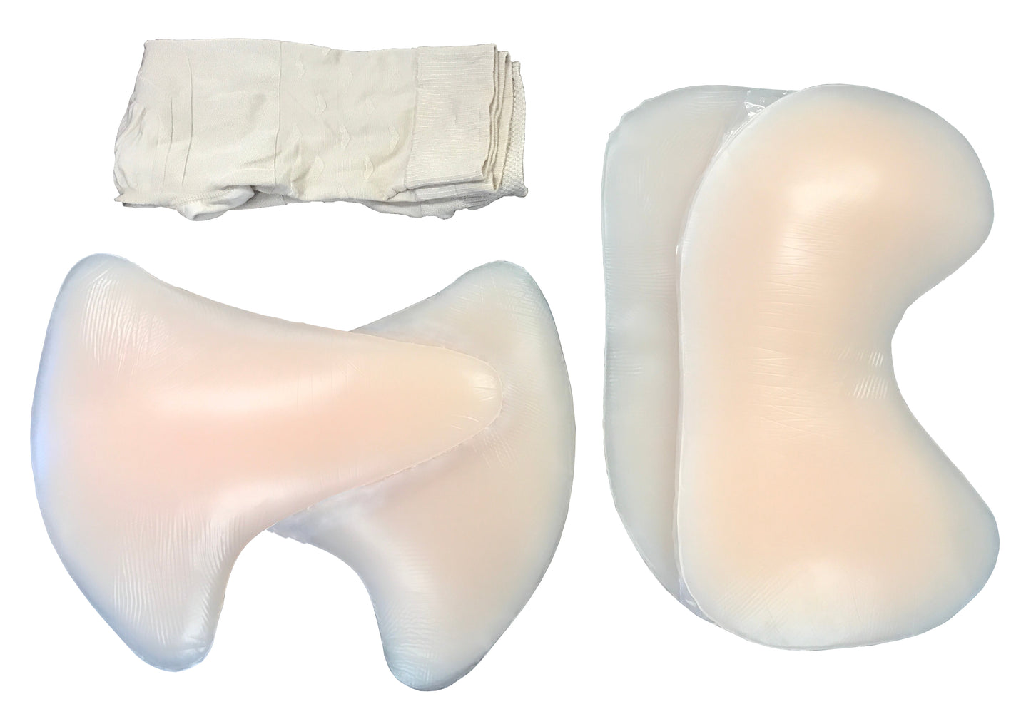 Shape Up Booty Out High Waist Girdle Crossdressing Hip Butt Pads Kit