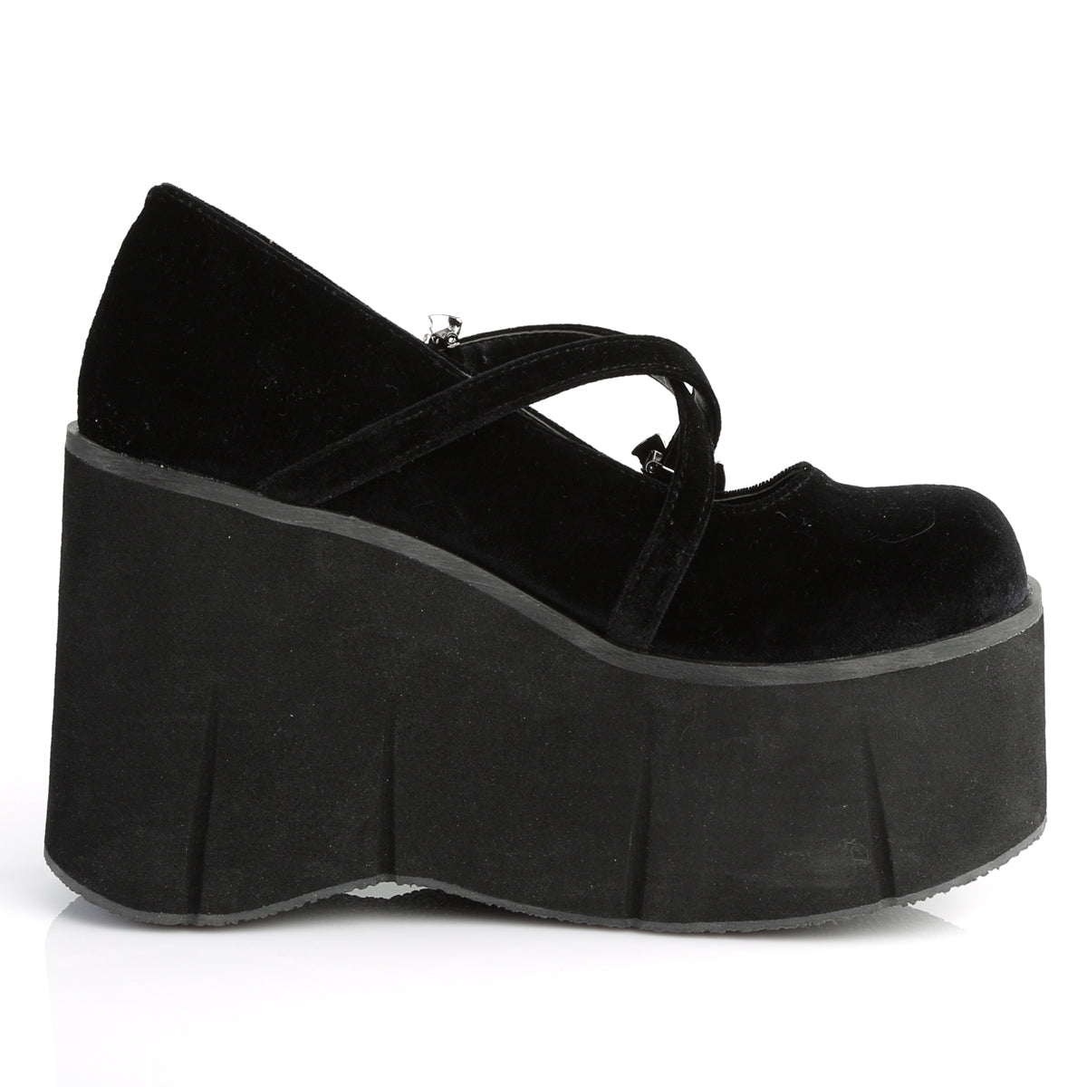 KERA-10 4 1/2" Platform Criss-Cross Strap Maryjane