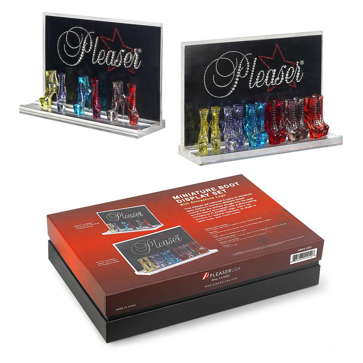 MBDS-2020 PLEASER Miniature Boot Display Set