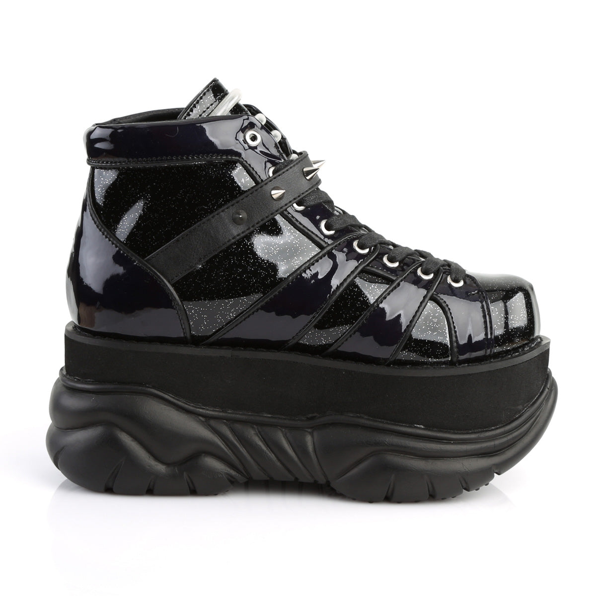 NEPTUNE-100 3" PF Lace-Up Ankle Bootie w/ Hook N' Loop Strap