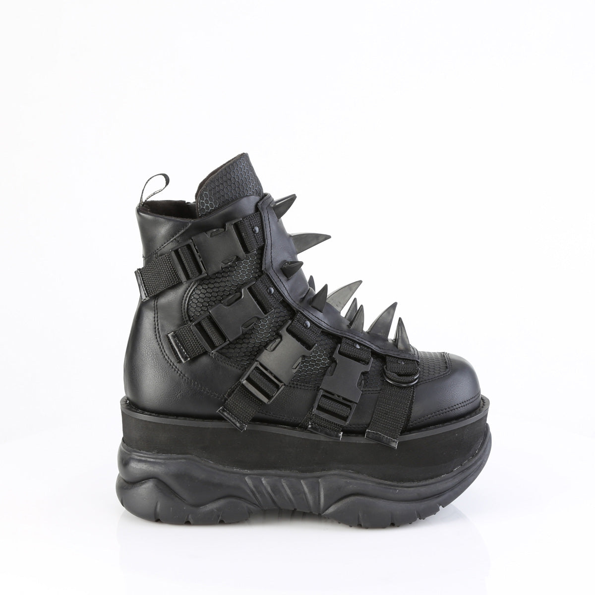 NEPTUNE-68 3" Platform Ankle Boot, Inside Zip