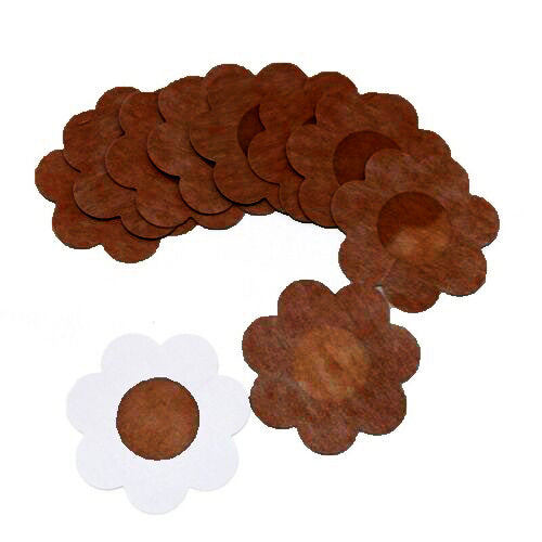 ENVY BODY SHOP Disposable Flower Petal Shape Adhesive Nipple Cover Breast Pasties