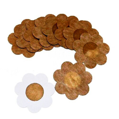 ENVY BODY SHOP Disposable Flower Petal Shape Adhesive Nipple Cover Breast Pasties