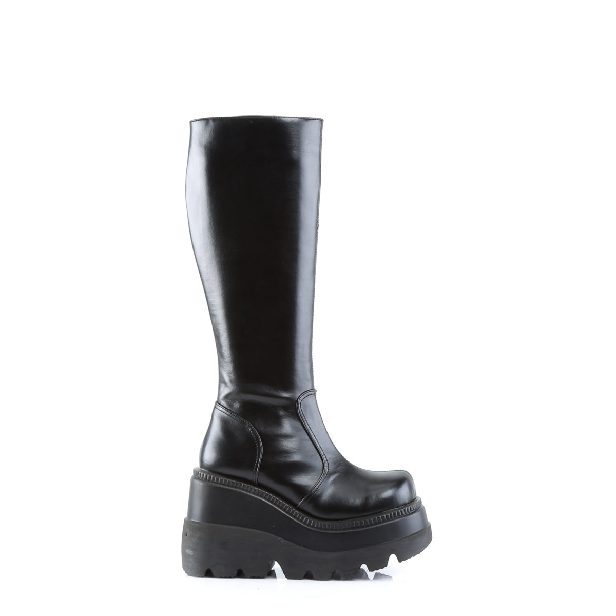 SHAKER-100 4 1/2" PF Goth Punk Lolita Knee BT
