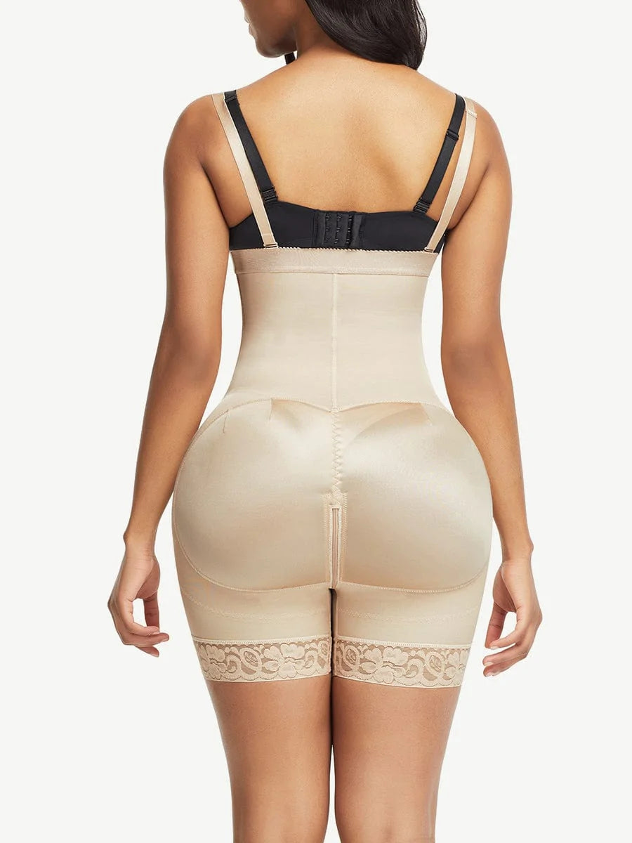 Women Shapewear Seamless Detachable Straps Triple Control Slimmer Tummy control Body Shaper
