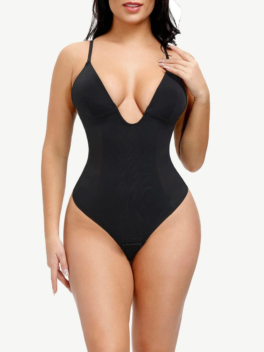 Women’s Low-Back Shapewear Backless Strapless Bridal Bodysuit