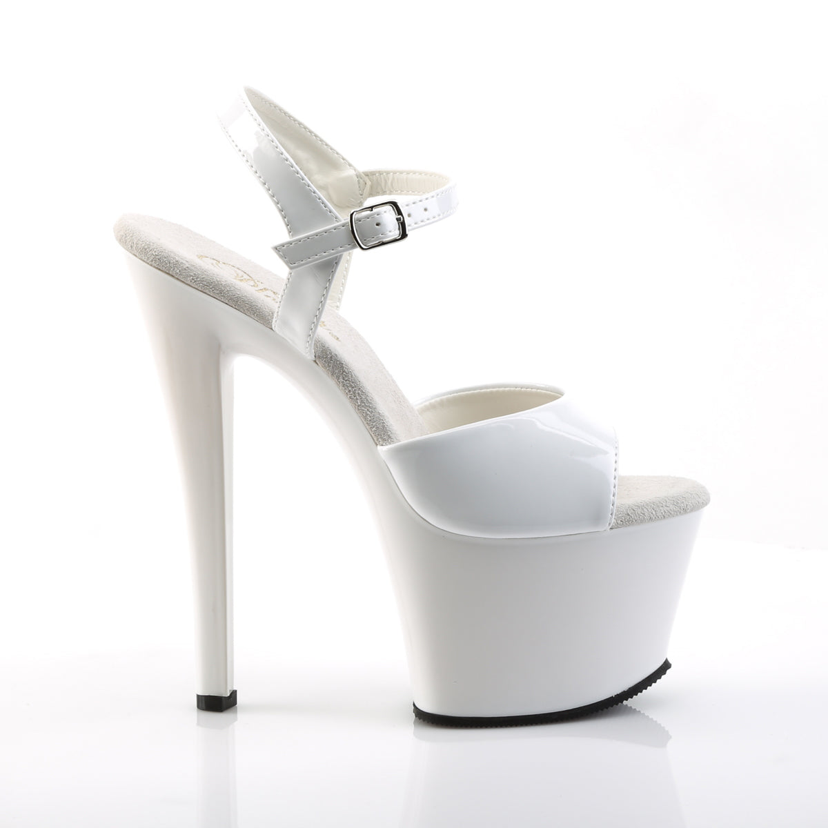SKY-309 7" Heel, 2 3/4" PF Ankle Strap Sandal