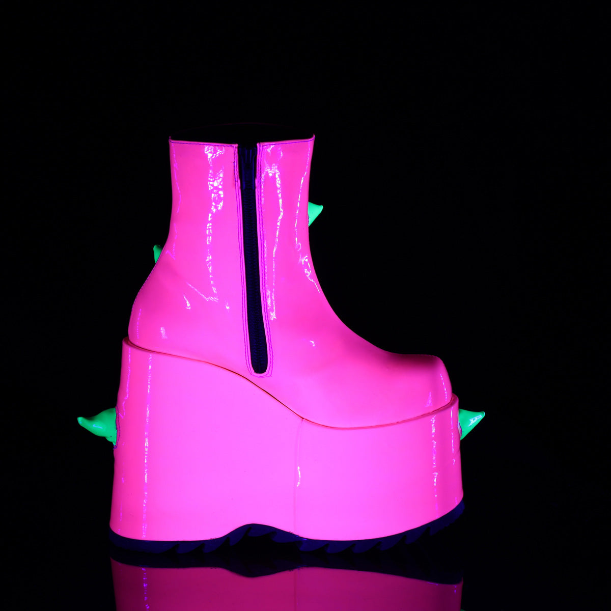 SLAY-77 *7" PF Ankle Boot, Side Zip
