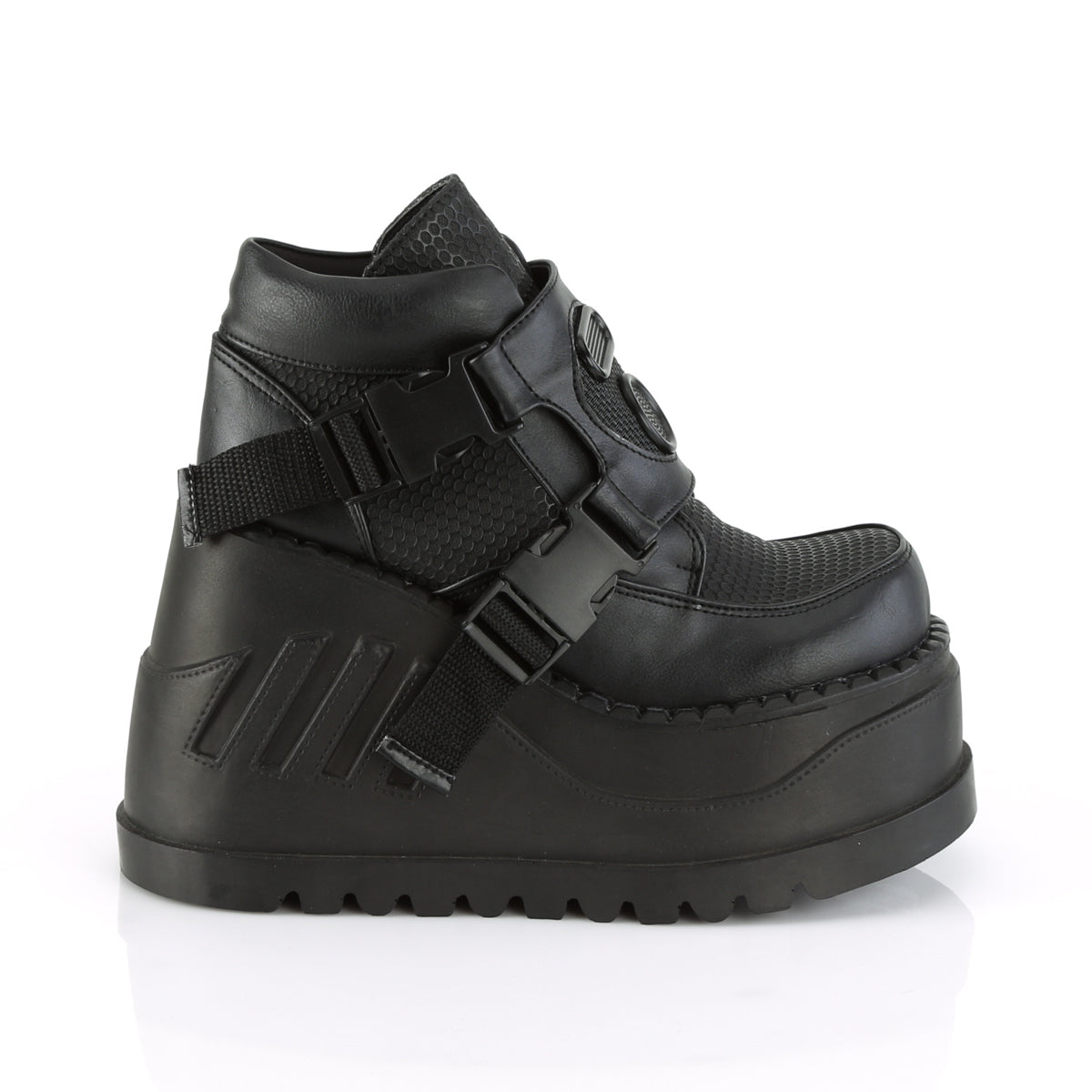 STOMP-15 4 3/4" Wedge PF Bootie w/Snap Buckle Detail