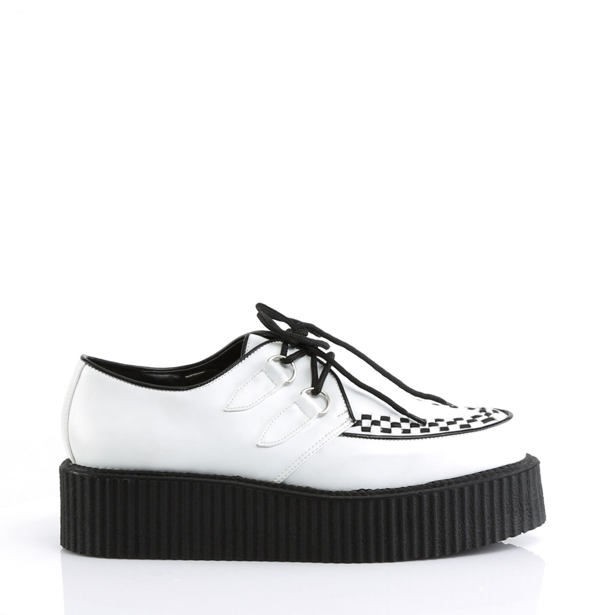 V-CREEPER-502 2" PF Goth Punk Rockabilly Vegan Basic Creeper