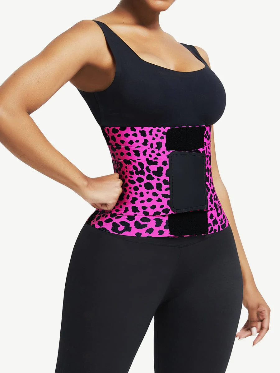 Women Waist Trainer Belt Tummy Control Slimmer Belly Band Adjustable Waist Trimmer