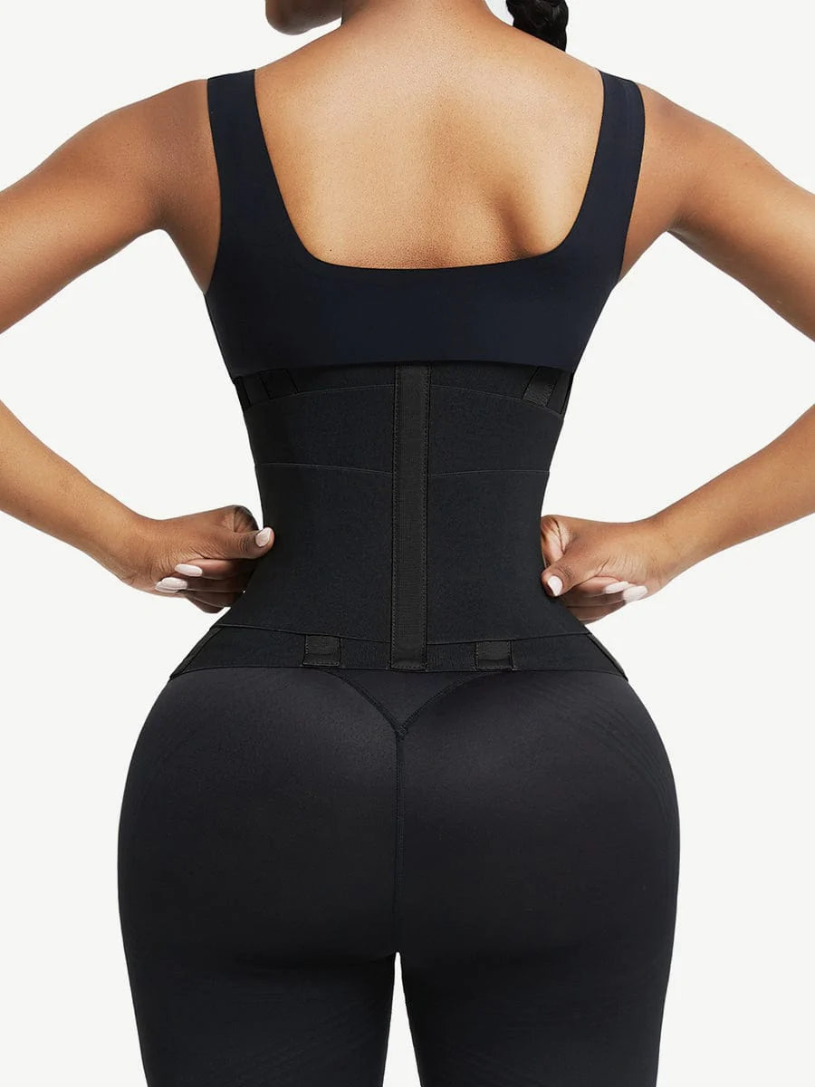 Women Waist Trainer Belt Tummy Control Slimmer Belly Band Adjustable Waist Trimmer