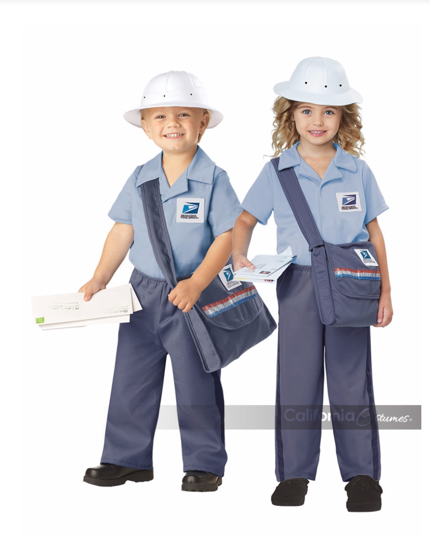 California Costume US MAIL CARRIER / TODDLER