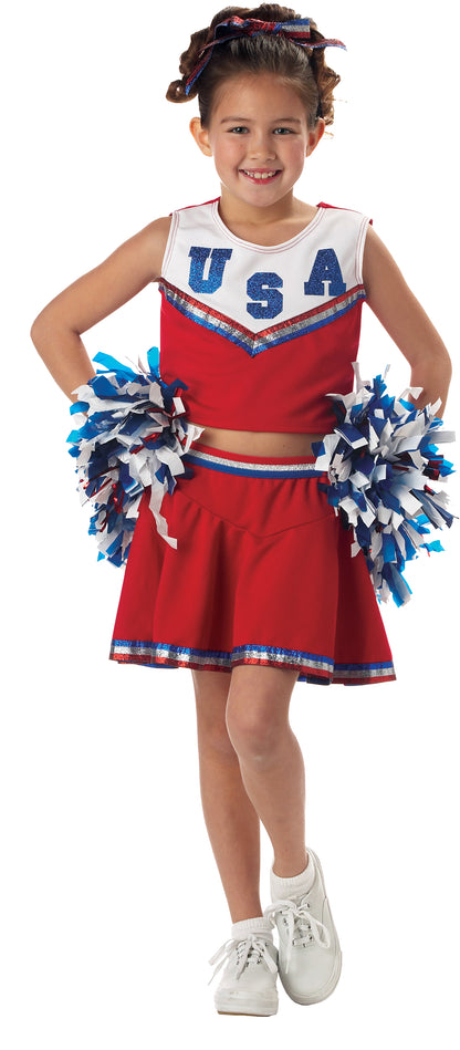 California Costumes Patriotic Cheerleader - Child
