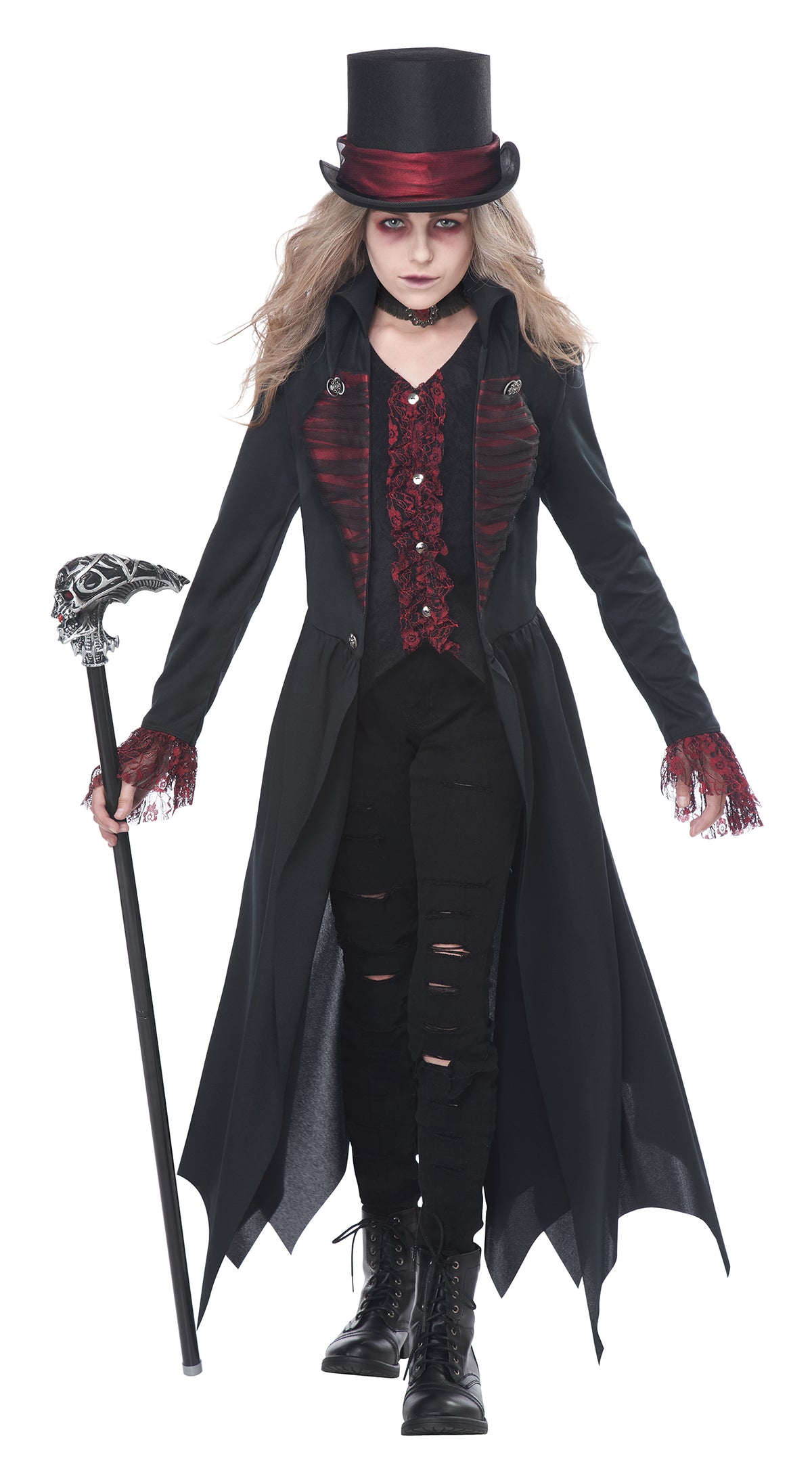 California Costumes Gothic Vampiress Child Costume