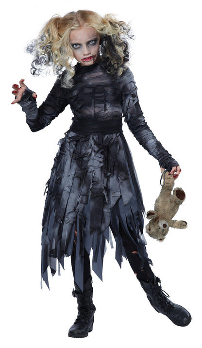 California Costume ZOMBIE GIRL / CHILD