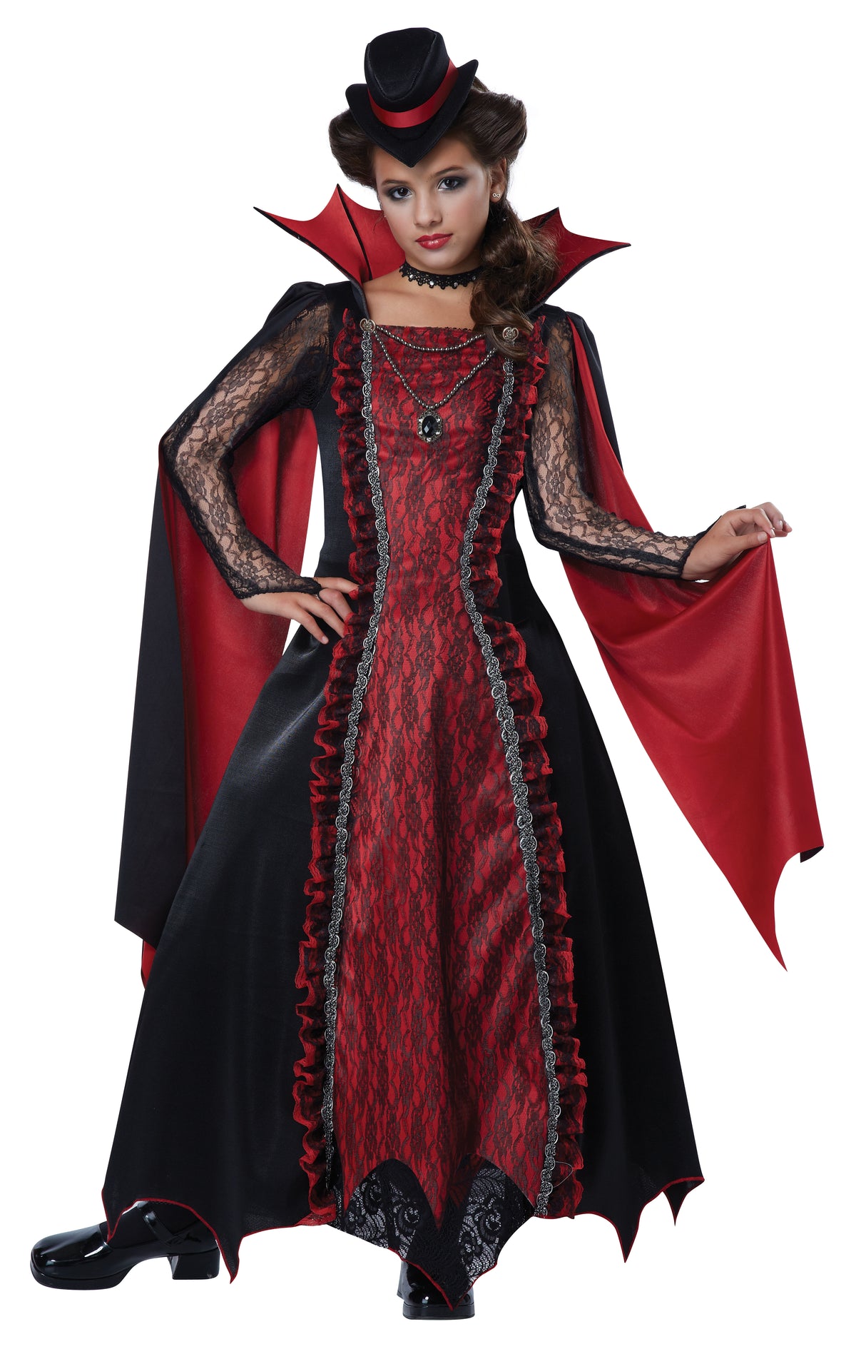 California Costumes Victorian Vampira - Child