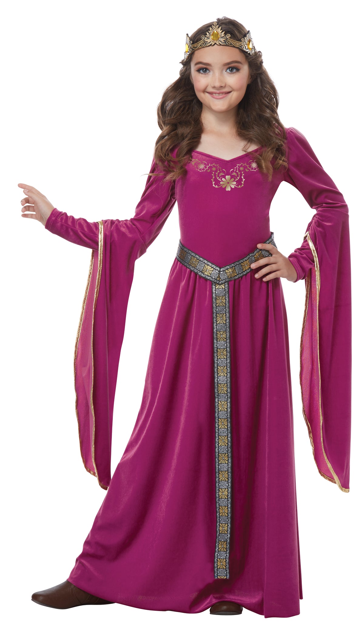 California Costumes Blushing Medieval Princess Child Costume