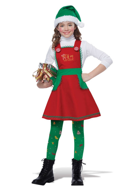 California Costume Children Elf In Charge