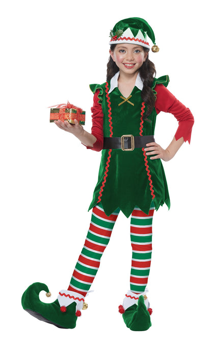 California Costumes Festive Elf Child Costume