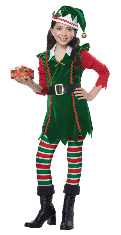 California Costumes Festive Elf Child Costume