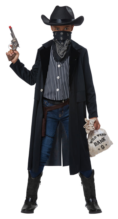 California Costumes Wild West Sheriff - Outlaw - Child