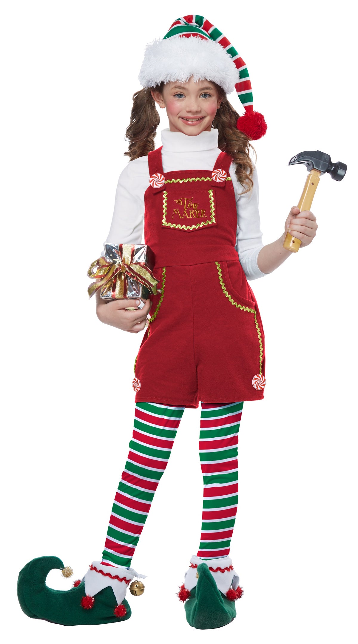California Costume Toymaker Elf Girl Child Costume