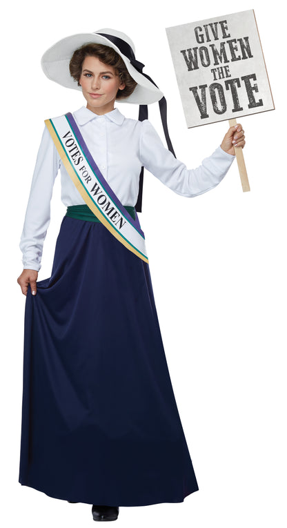California Costume Women's American Suffragette Costume