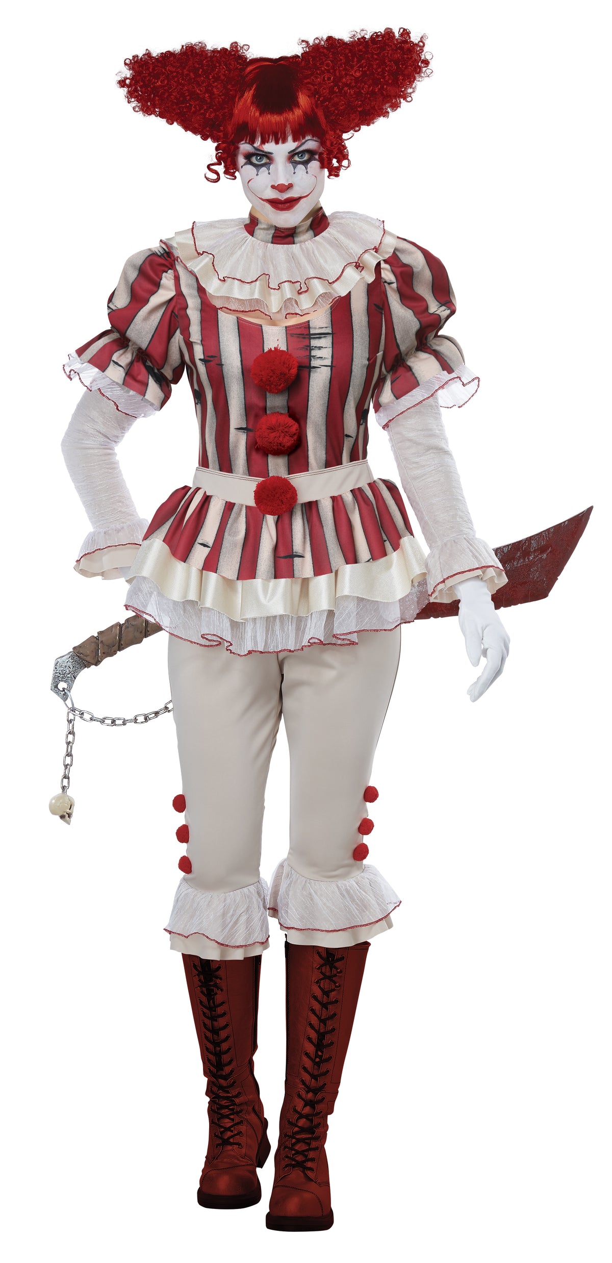 California Costume SADISTIC CLOWN