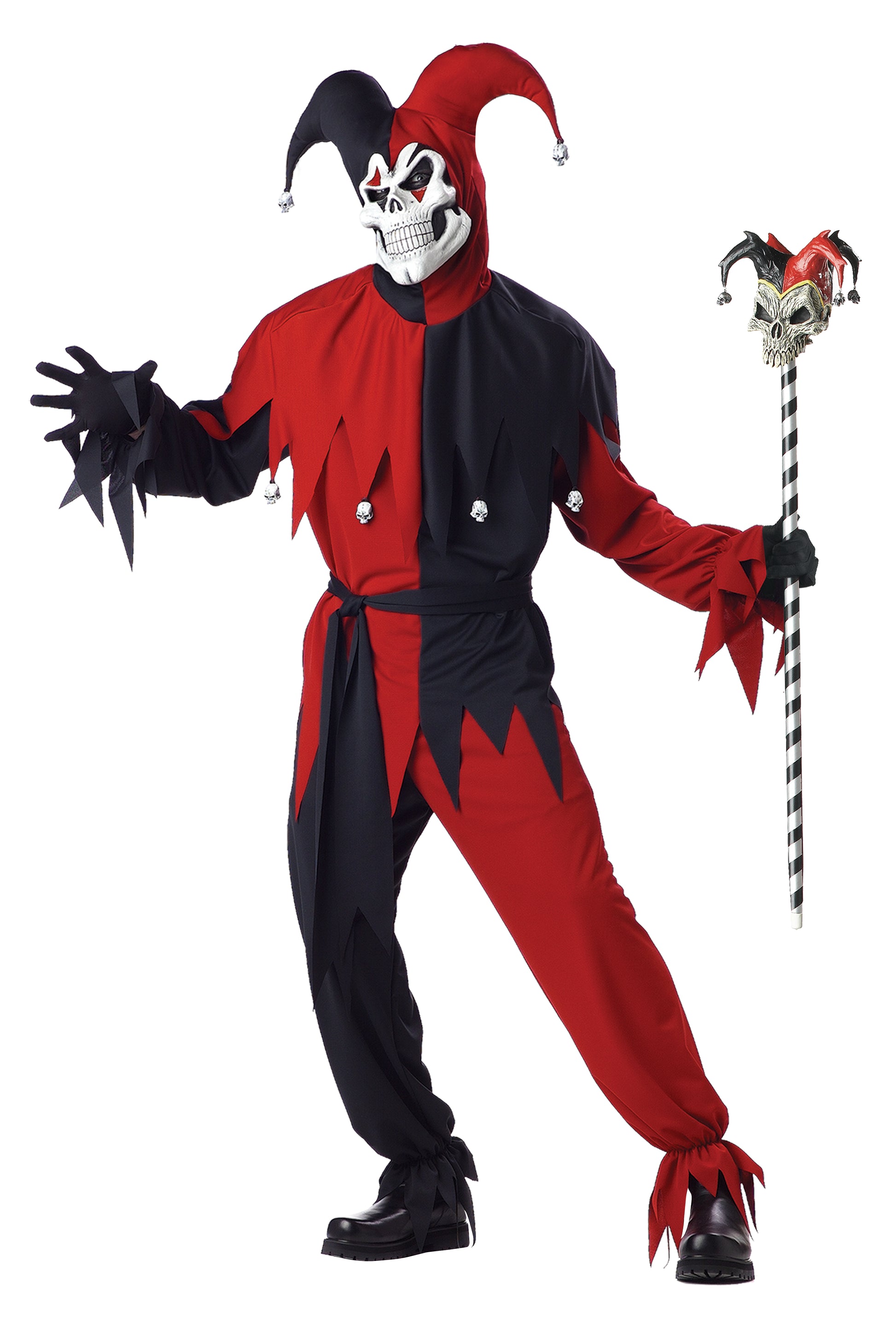 California Costumes Evil Jester - Adult (Used stain)