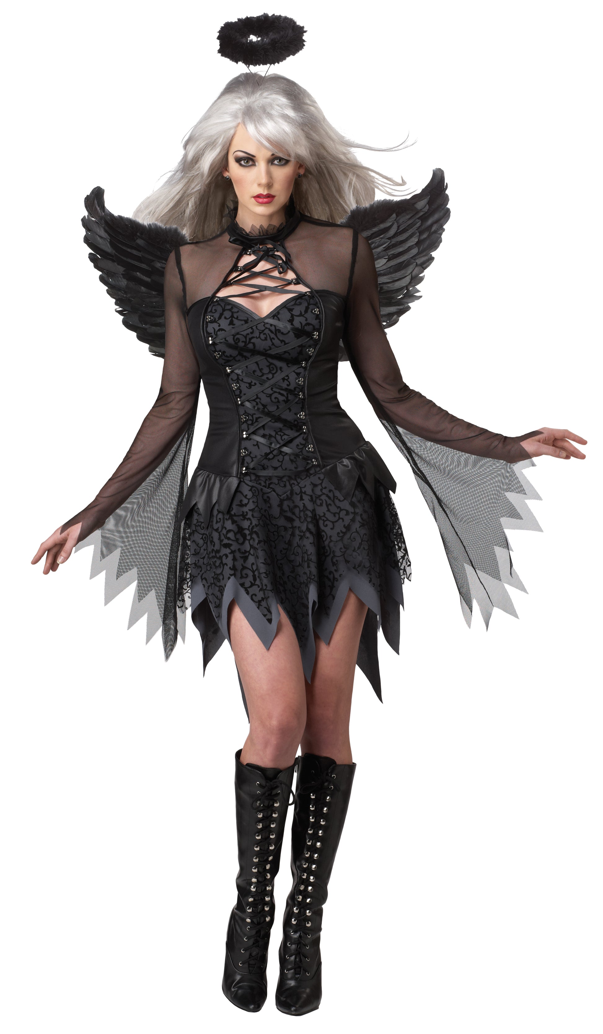 California Costumes Fallen Angel Dress Costume