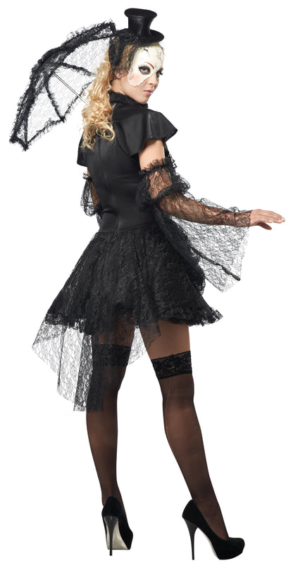 California Costumes Victorian Doll - Adult, Small (used; no parasol)