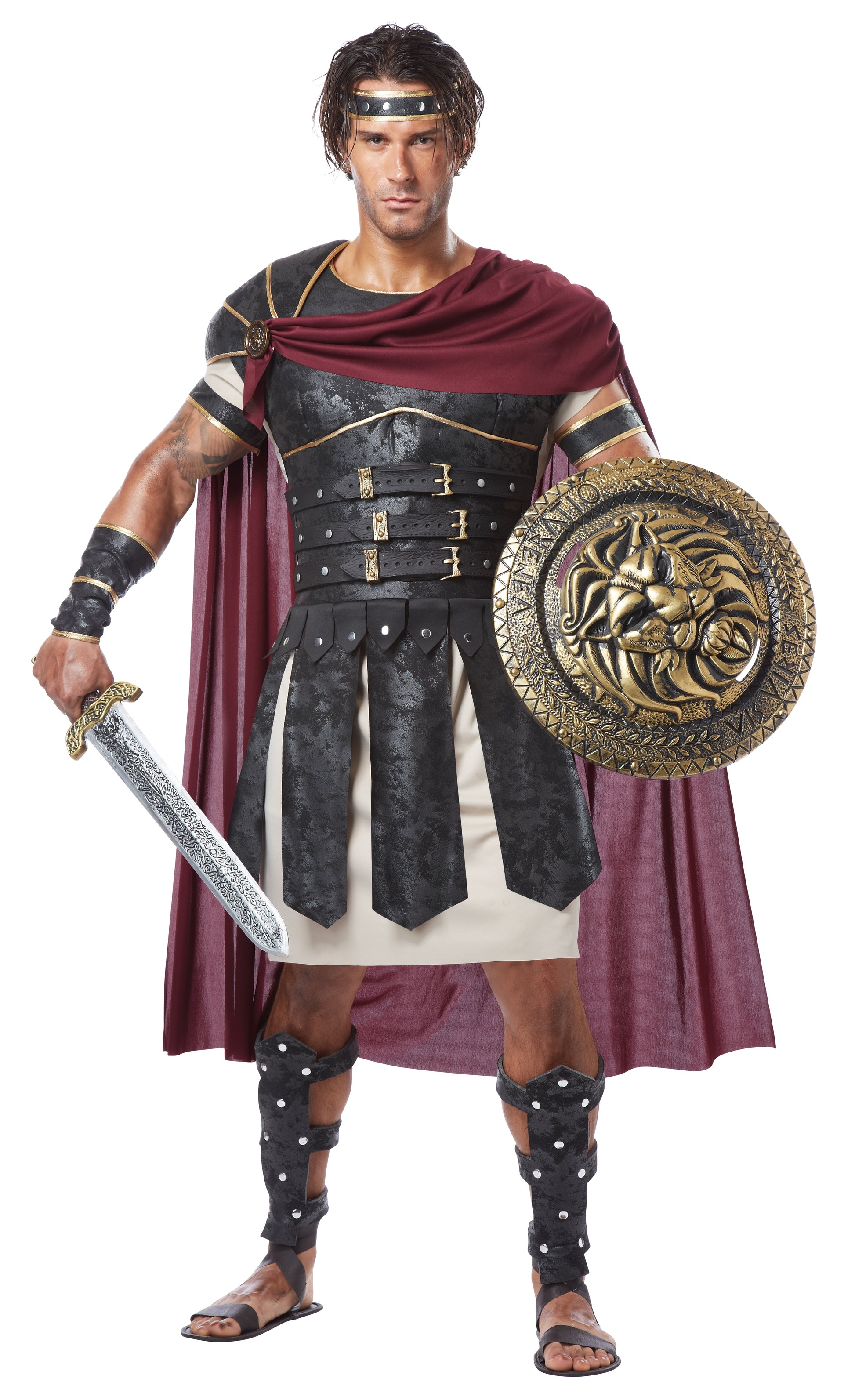 California Costumes Men's Roman Gladiator Adult