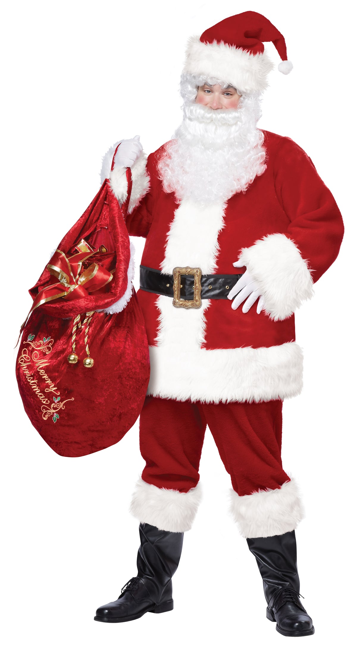 California Costume Deluxe Santa Suit Adult Costume