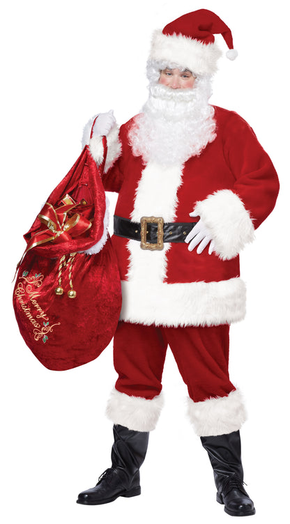 California Costume Deluxe Santa Suit Adult Costume