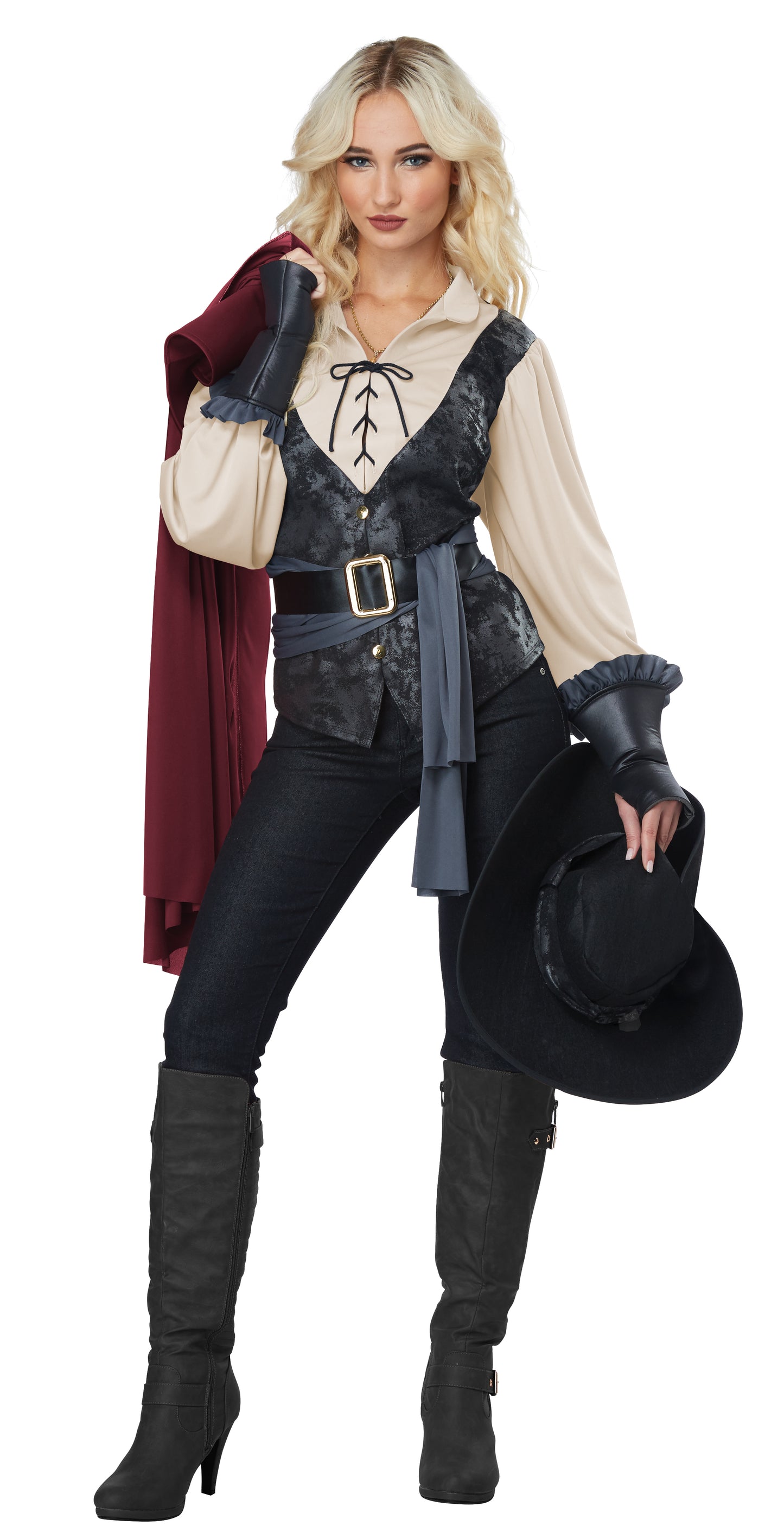 California Costume Lady Musketeer Costume