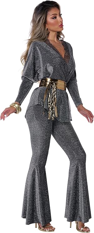 California Costume Womens Disco Dazzler 70s Costume