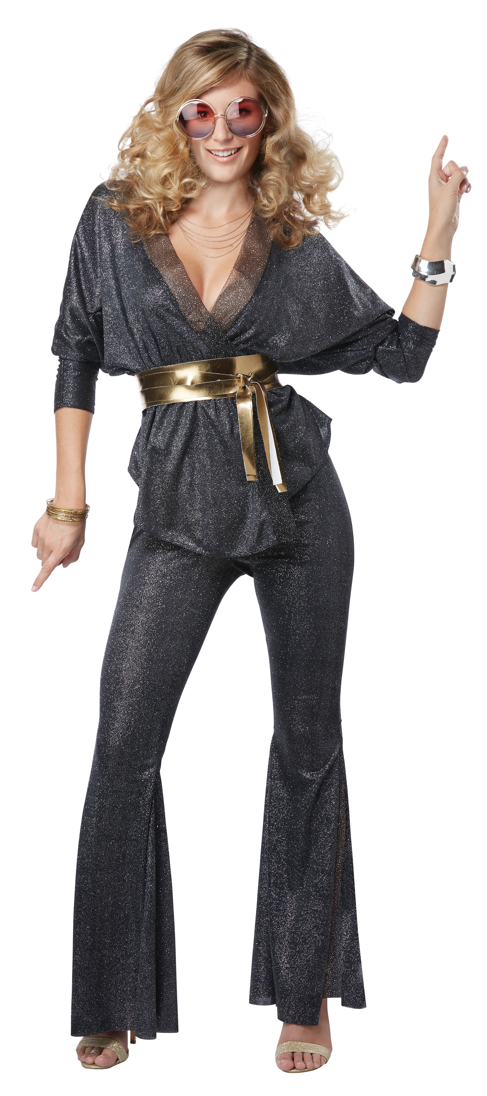 California Costume Womens Disco Dazzler 70s Costume