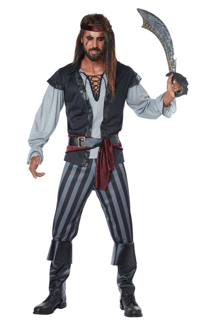 Mens Scallywag Pirate Costume