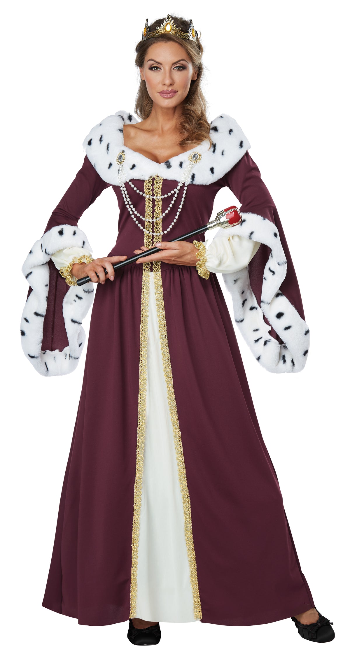 Womens Royal Storybook Queen Medieval Costume