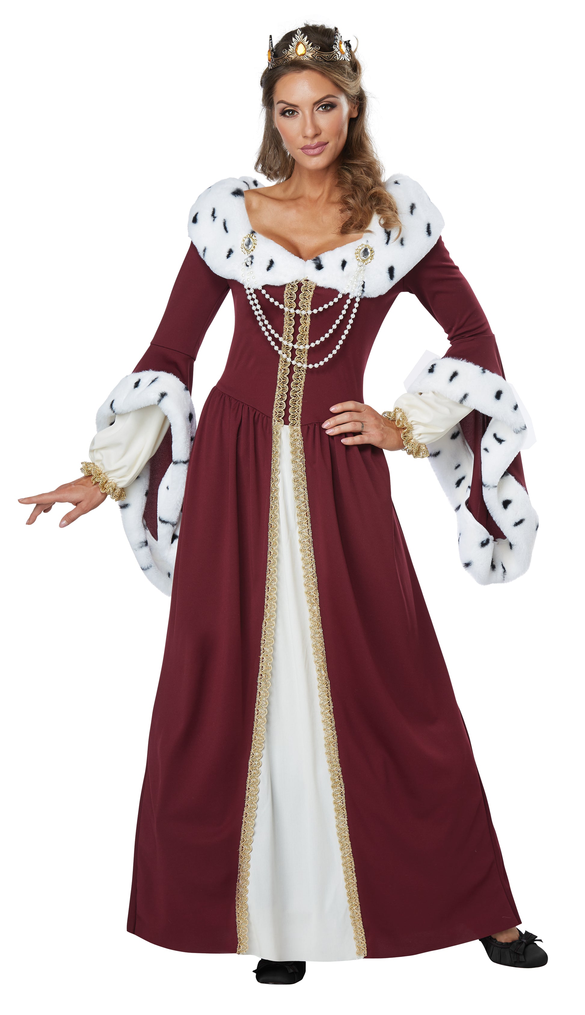 Womens Royal Storybook Queen Medieval Costume