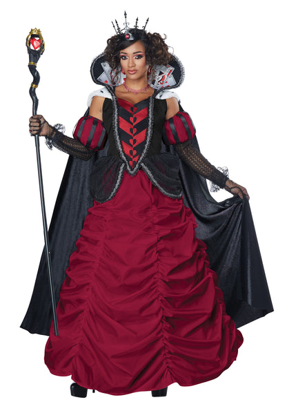 California Costumes Dark Queen Of Hearts - Adult