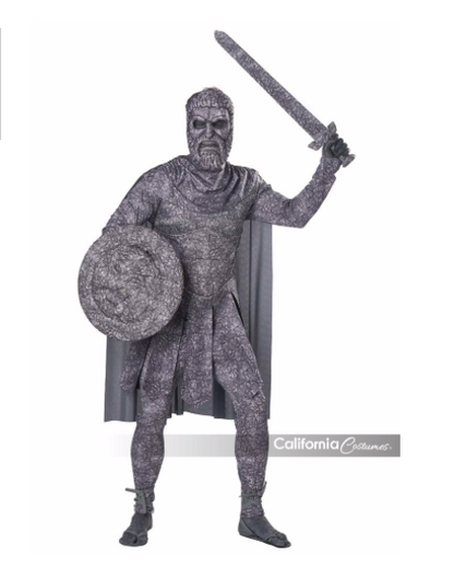 California Costume TURNED TO STONE / ADULT