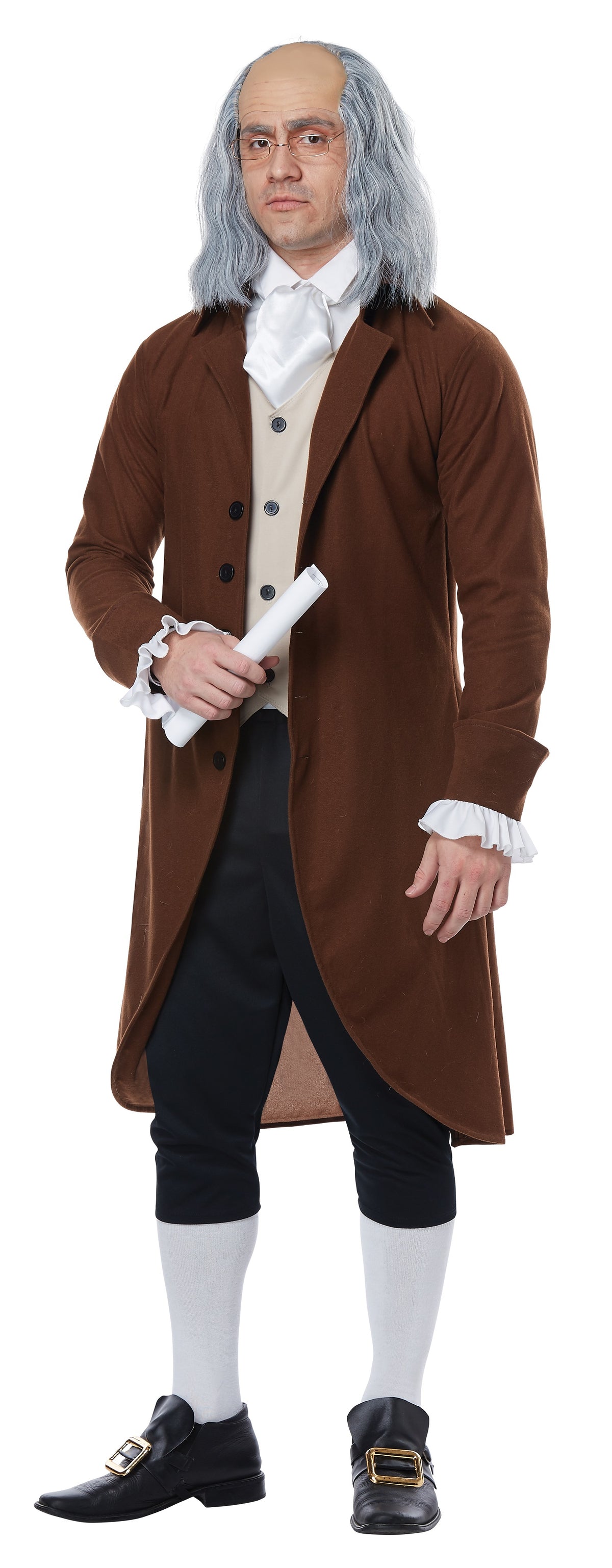 California Costume Benjamin Franklin / Colonial Man Costume