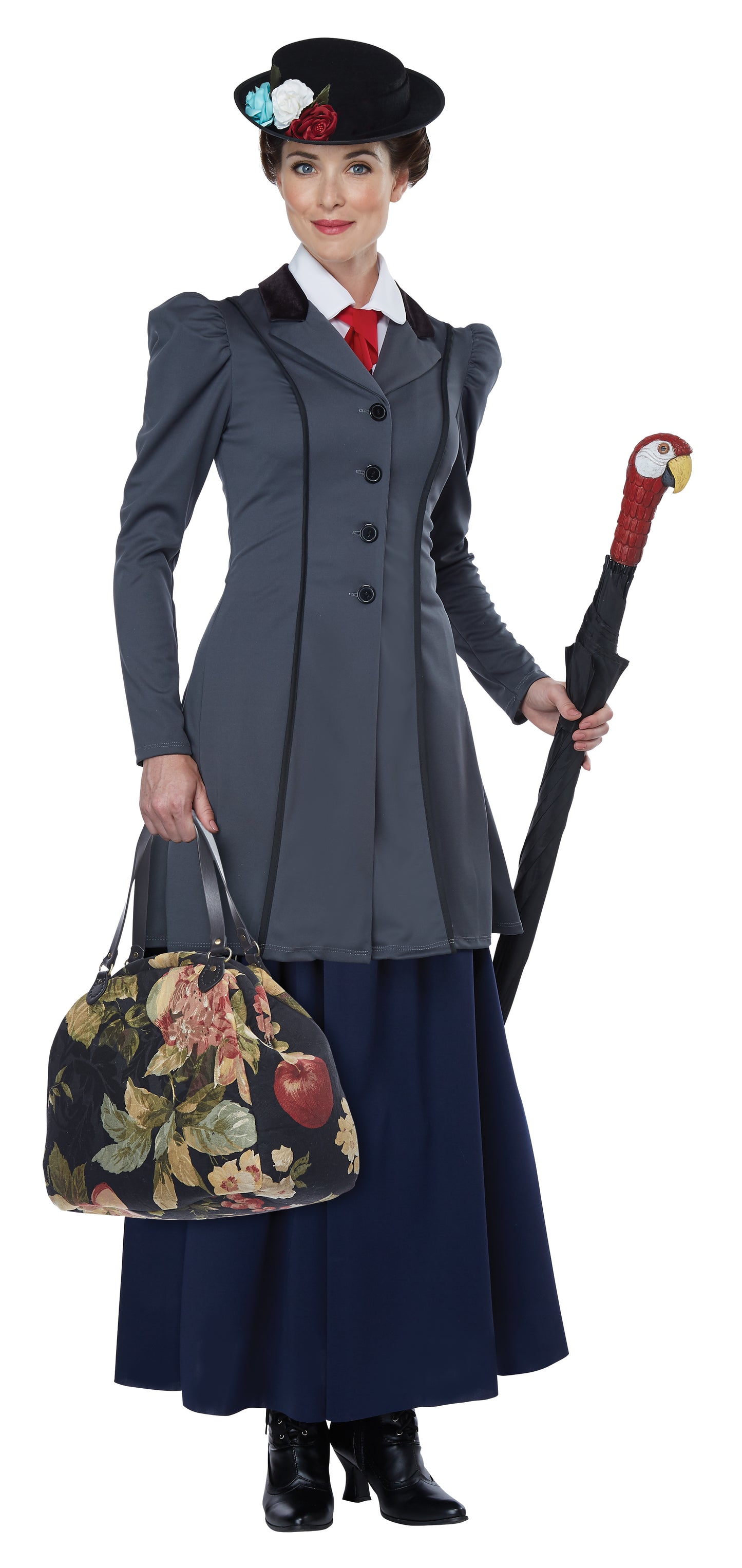California Costume English Nanny Costume