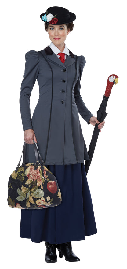 California Costume English Nanny Costume