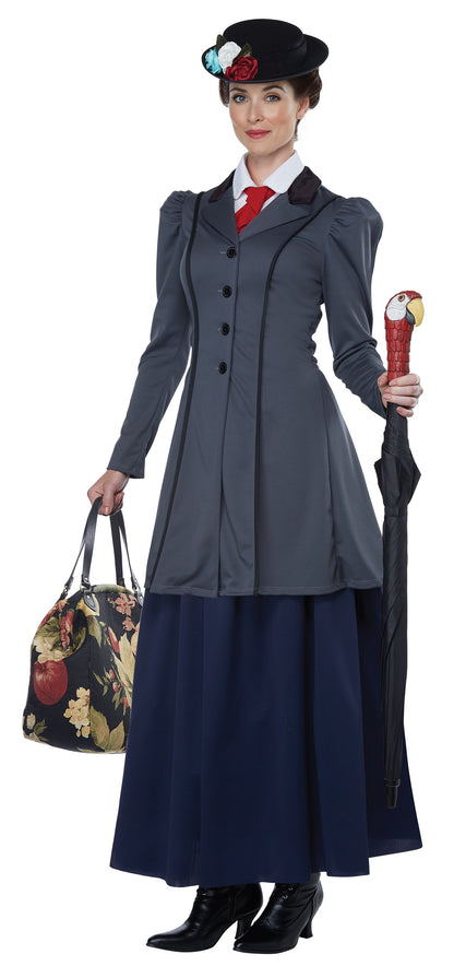 California Costume English Nanny Costume